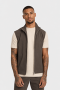 Mocha Brown Tech Gilet