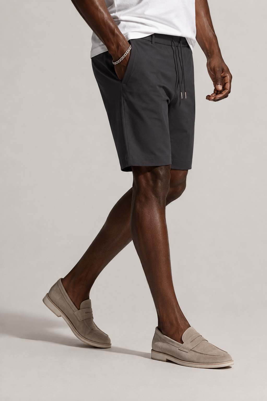 Slate Grey Tech Shorts