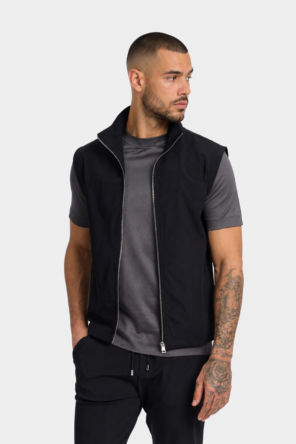 Onyx Black Tech Gilet