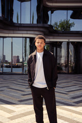 Black tracksuit