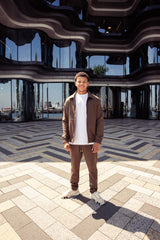 Brown tracksuit