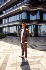 Brown tracksuit