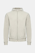Cloud Grey Hooded Tech Vest