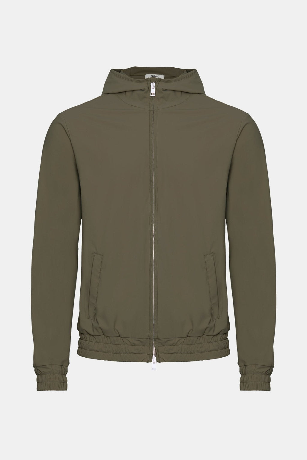 Dark Green Hooded Tech Vest