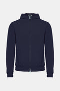 Midnight Blue Hooded Tech Vest