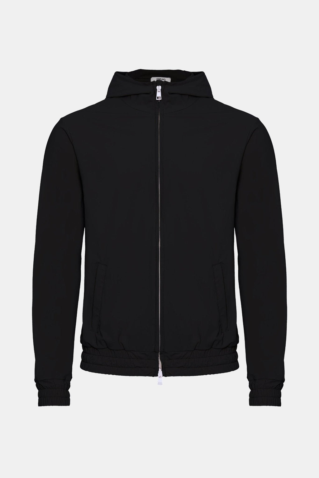 Onyx Black Hooded Tech Vest