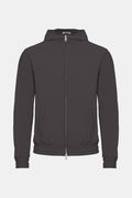 Slate Grey Hooded Tech Vest